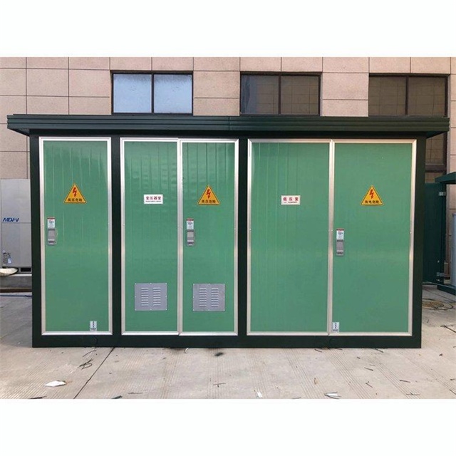 乐至1600KVA欧式箱式变压器